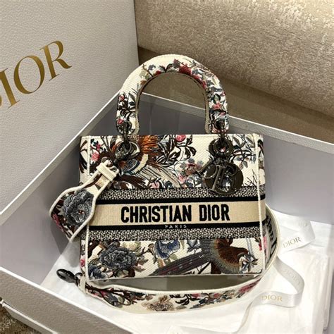 medium lady d-lite bag replica
